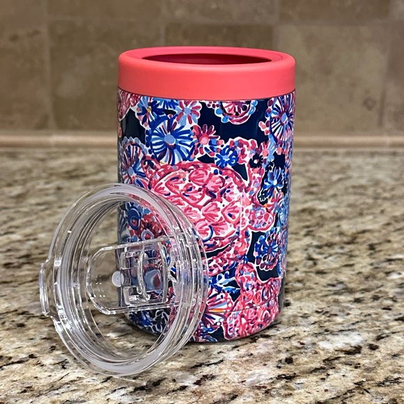 Lilly Pulitzer Other - Lilly Pulitzer Can Koozie Tumbler Turtle Amazement
